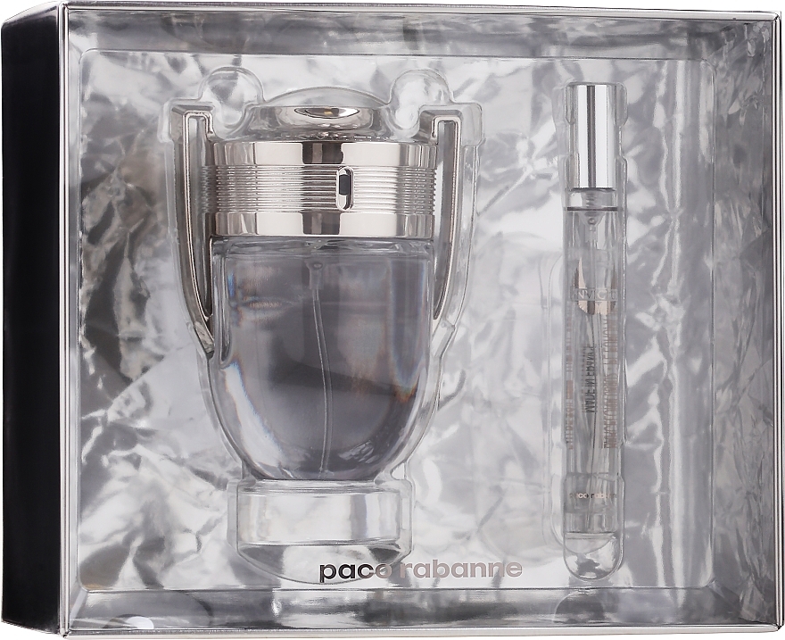 Paco Rabanne Invictus Eau - Set (edt/100ml + edt mini/10ml)  — photo N1