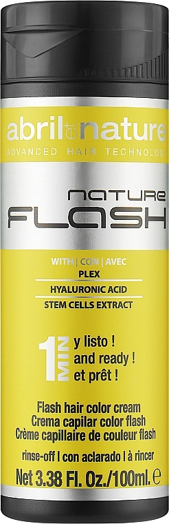 Color Hair Mask - Abril et Nature Nature Flash Hair Color Cream — photo N2