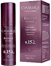 Renewal Night Cream with 0,3% Retinol - Casmara Retinol Proage Renewal Night Cream — photo N2