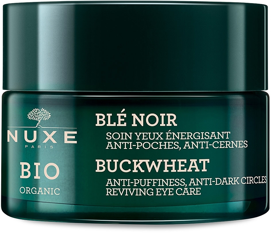 Eye Cream - Nuxe Bio Organic Anti-Puffiness Anti-Dark Circles Reviving Care — photo N1