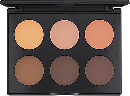 Fragrances, Perfumes, Cosmetics Face Palette - M.A.C Studio Fix Sculpt & Shape Contour Palette Medium Dark/Dark