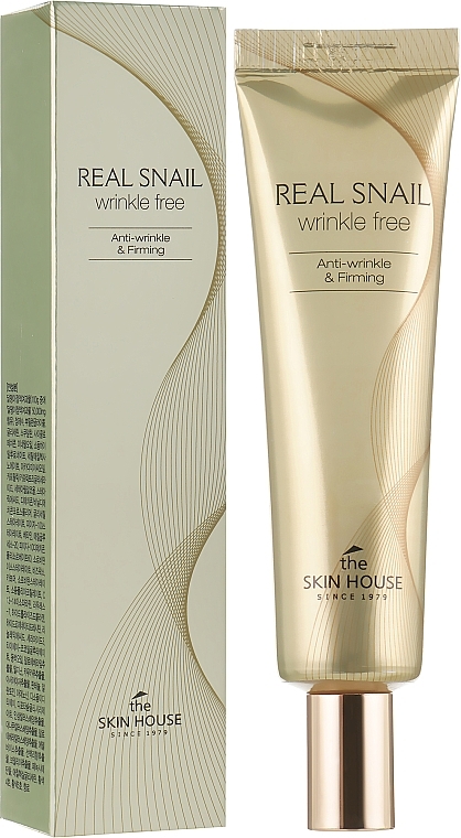 Anti-Wrinkle Snail Cream - The Skin House Real Snail Wrinkle Free — photo N4