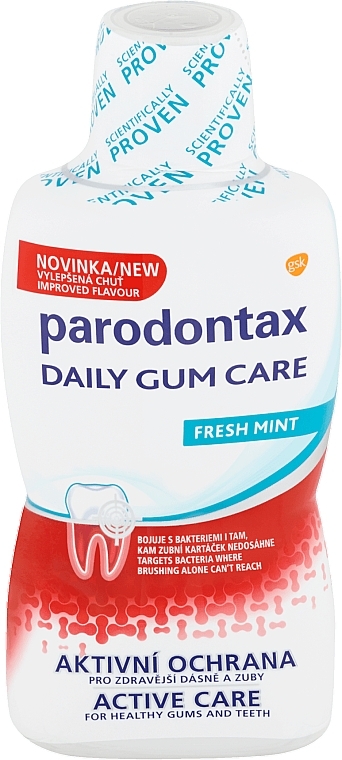 Mouthwash - Parodontax Daily Gum Care Fresh Mint — photo N1