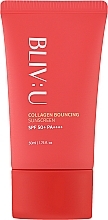 Collagen Sun Cream - Bliv:U Collagen Bouncing Sunscreen — photo N1