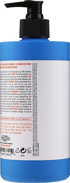 Shower Gel - Baxter of California Invigorating Body Wash Citrus Herbal Musk — photo N9