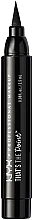 Eyeliner - NYX Professional Makeup That's The Point Eyeliner Put A Wing On It — photo N5