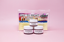 Set - theBalm To The Rescue Day-to-Night Glow Kit (f/cr/2x30ml + eye/jelly/15ml) — photo N2