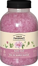 Damask Rose & White Musk Bath Salt - Green Pharmacy — photo N1