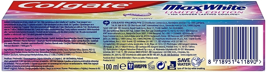 Whitening Toothpaste - Colgate Max White Limited Edition — photo N3