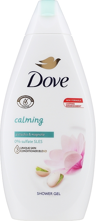 Shower Cream-Gel "Pistachio Cream and Magnolia" - Dove — photo N1