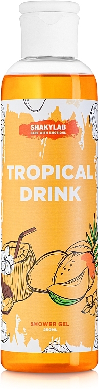 Tropical Drink Shower Gel - SHAKYLAB Natural Shower & Bath Gel — photo N3