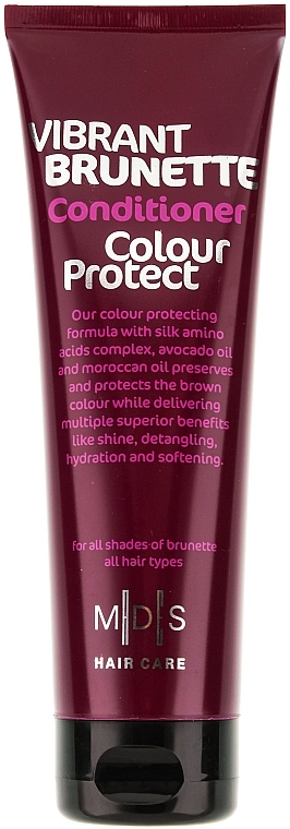 Color Protection Conditioner "Vibrant Prunette" - Mades Cosmetics Vibrant Brunette Colour Protect Conditioner — photo N1