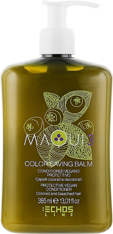 Conditioner for Colored Hair - Echosline Maqui 3 Color Saving Balm — photo N2