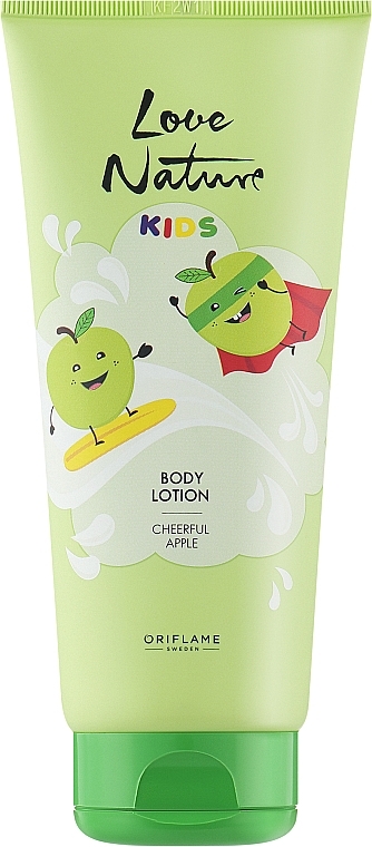 Kids Body Lotion - Oriflame Love Nature Kids Kids Body Lotion Cheerful Apple — photo N1