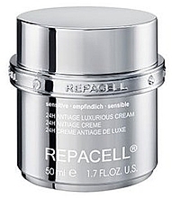 Fragrances, Perfumes, Cosmetics Luxurious Cream for Sensitive Skin - Klapp Repacell 24H Antiage Luxurious Cream Sensitive