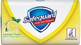 Fragrances, Perfumes, Cosmetics Antibacterial Soap "Lemon" - Safeguard Family Germ Protect