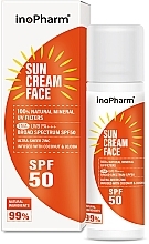 Fragrances, Perfumes, Cosmetics Face Sun Cream - InoPharm Sun Cream Face SPF50