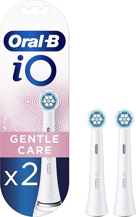 Electric Toothbrush Heads, white - Oral-B Braun iO Gentle Care — photo N7