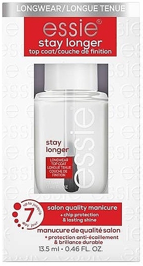 Base Coat - Essie Stay Longer Top Coat — photo N1