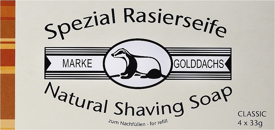 Set - Golddachs Shaving Soap Classic — photo N1