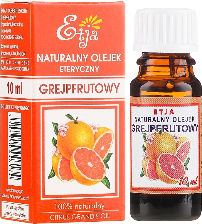 Grapefruit Natural Essential Oil - Etja Natural Essential Oil — photo N1