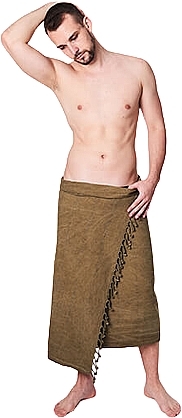 Hammam Towel, Olive - He Stone Wash — photo N2