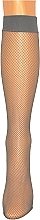 Fragrances, Perfumes, Cosmetics Knee Socks 'Rete', 20 Den, grey - Veneziana