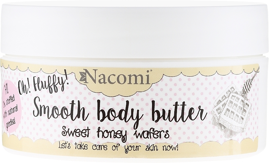 Body Butter "Sweet Honey Wafers" - Nacomi Smooth Body Butter Sweet Honey Wafers — photo N1