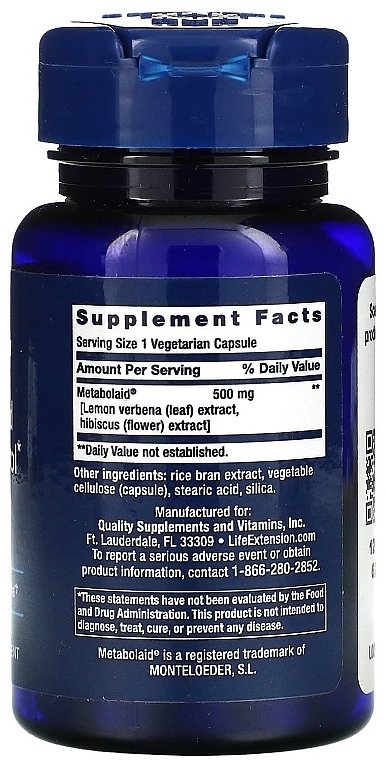 Weight Loss and Appetite Control Dietary Supplement - Life Extension Body Trim and Appetite Control — photo N2