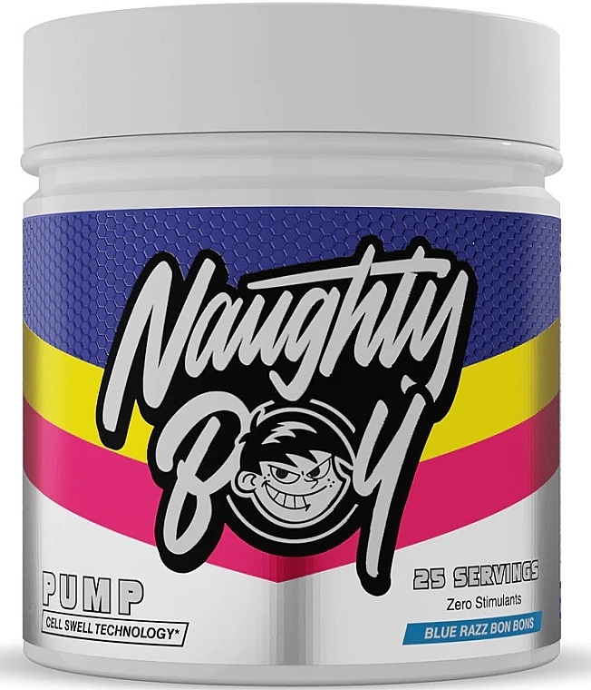 Blue Raspberry Sports Nutrition - Naughty Boy Pump — photo N1