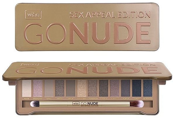 Eyeshadow Palette - Wibo Go Nude Sex Appeal — photo N1