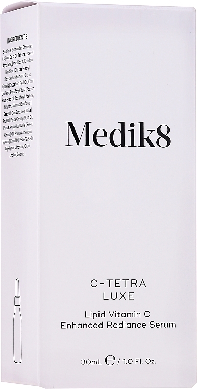 Intensive Serum with Vitamin C & Antioxidants - Medik8 C-Tetra Luxe Lipid Vitamin C Enhanced Radiance Serum — photo N2