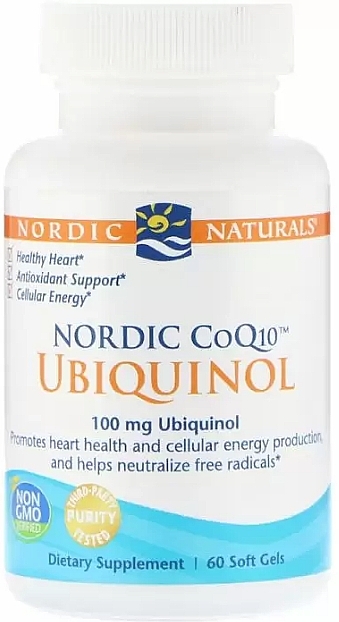 Coenzyme Q10 Dietary Supplement, 100mg - Nordic Naturals Probiotic Pixies — photo N4