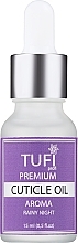 Fragrances, Perfumes, Cosmetics Cuticle Oil 'Rainy Night' - Tufi Profi Premium Aroma
