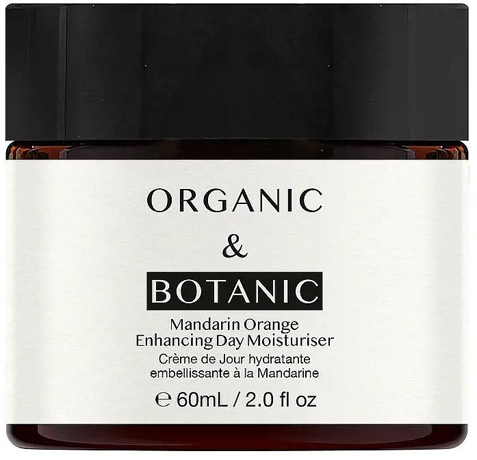 Moisturizing Day Cream for Dry Skin - Organic & Botanic Mandarin Orange Enhancing Day Moisturiser — photo N12