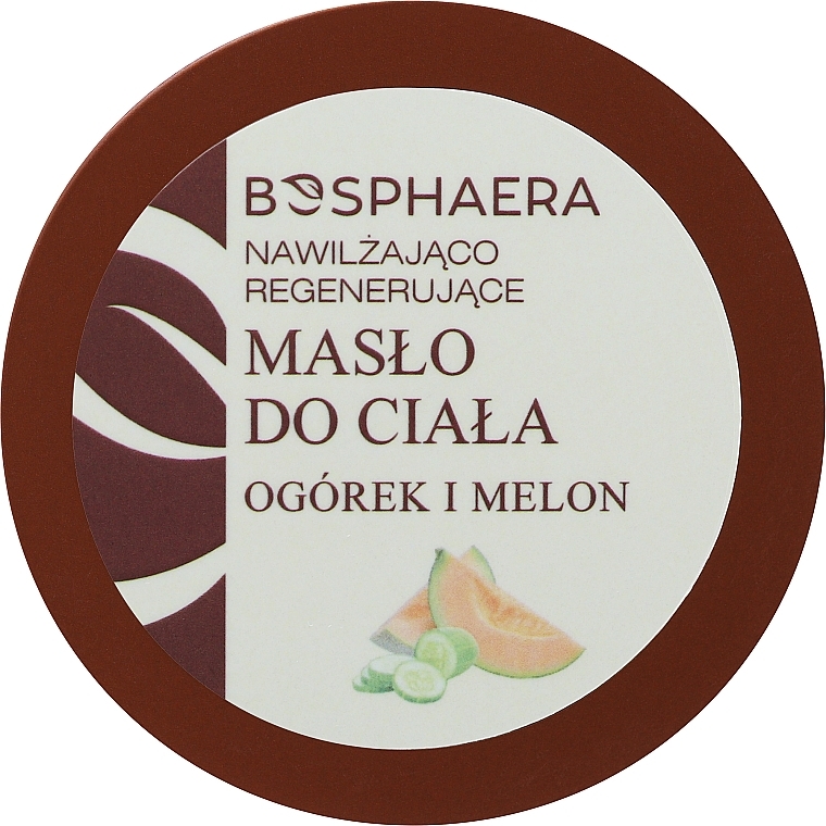 Moisturizing and Regenerating Body Oil "Cucumber and Melon" - Bosphaera — photo N5