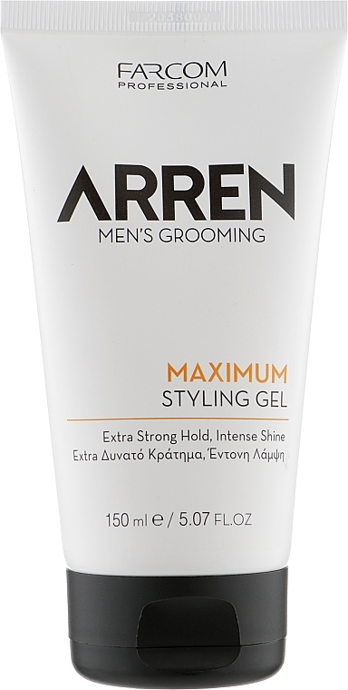 Hair Styling Gel - Arren Men's Grooming Maximum Styling Gel — photo N8
