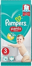 Diaper Pants, Size 3 (6-11 kg), 4 pcs - Pampers — photo N1