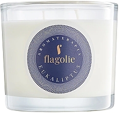 Fragrances, Perfumes, Cosmetics Eucalyptus Scented Candle in Glass - Flagolie Fragranced Candle Eucalyptus