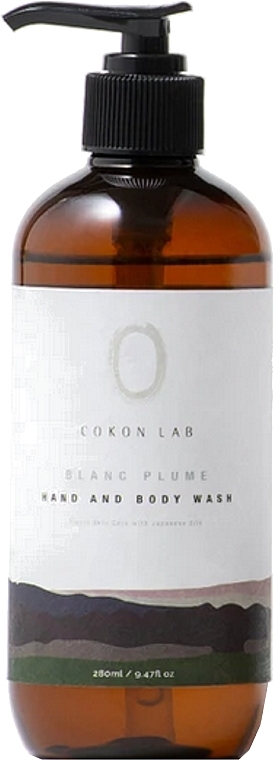 Blanc Plume Hand & Body Wash - Cokon Lab Blanc Plume Hand And Body Wash — photo N1