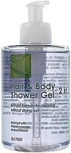 2-in-1 Body and Hair Shampoo-Gel Green Care for Men - YAKA — photo N3