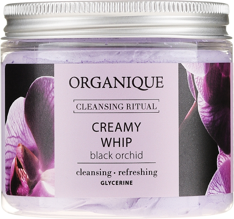 Shower Foam - Organique Cleansing Ritual Creamy Whip Black Orchid — photo N5