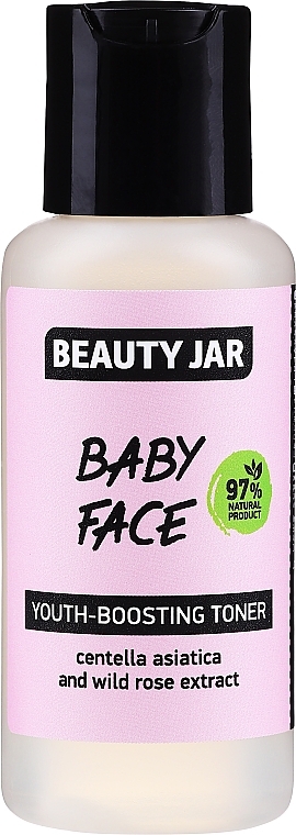 Youth-Boosting Centella Asiatica & Wild Rose Toner - Beauty Jar Baby Face Youth-Boosting Toner — photo N1