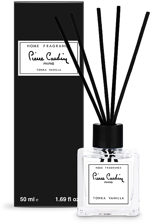 Tonka Vanilla Reed Diffuser - Pierre Cardin Home Fragrance Tonka Vanilla — photo N1