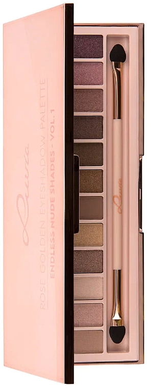 Eyeshadow Palette - Luvia Cosmetics Endless Nude Shades Eyeshadow Palette — photo N5