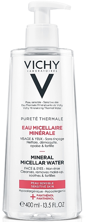 Micellar Water for Sensitive Face and Eyes - Vichy Purete Thermale Mineral Micellar Water — photo N7