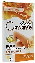 Fragrances, Perfumes, Cosmetics Body Depilation Wax "Vanilla" - Caramel