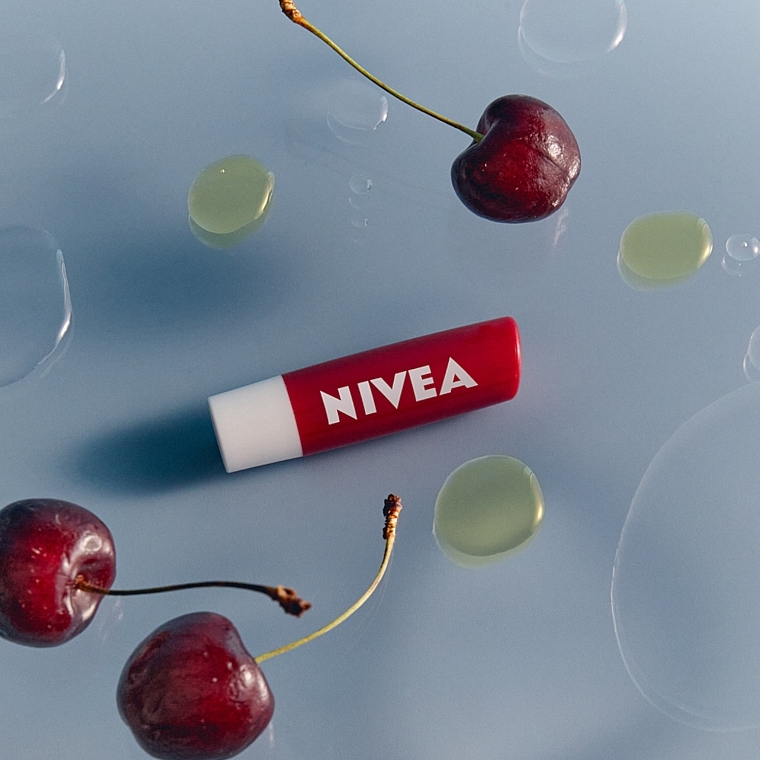 Lip Balm "Fruit Radiance. Cherry" - NIVEA Lip Care Fruity Shine Cherry Lip Balm — photo N16