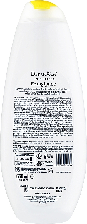 Plumeria Shower Gel - Dermomed Shower Gel — photo N2