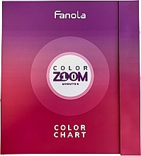 Fragrances, Perfumes, Cosmetics Color Palette - Fanola Color Zoom Color Chart